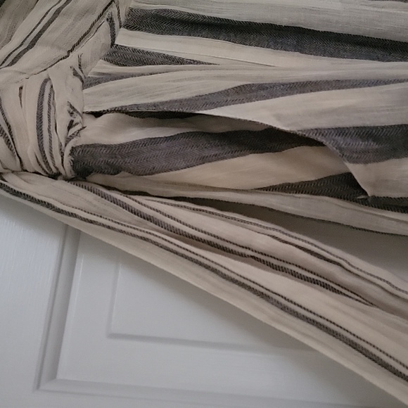 NWT Free People Striped Strapless Maxi Dress Size Large. - Picture 4 of 8